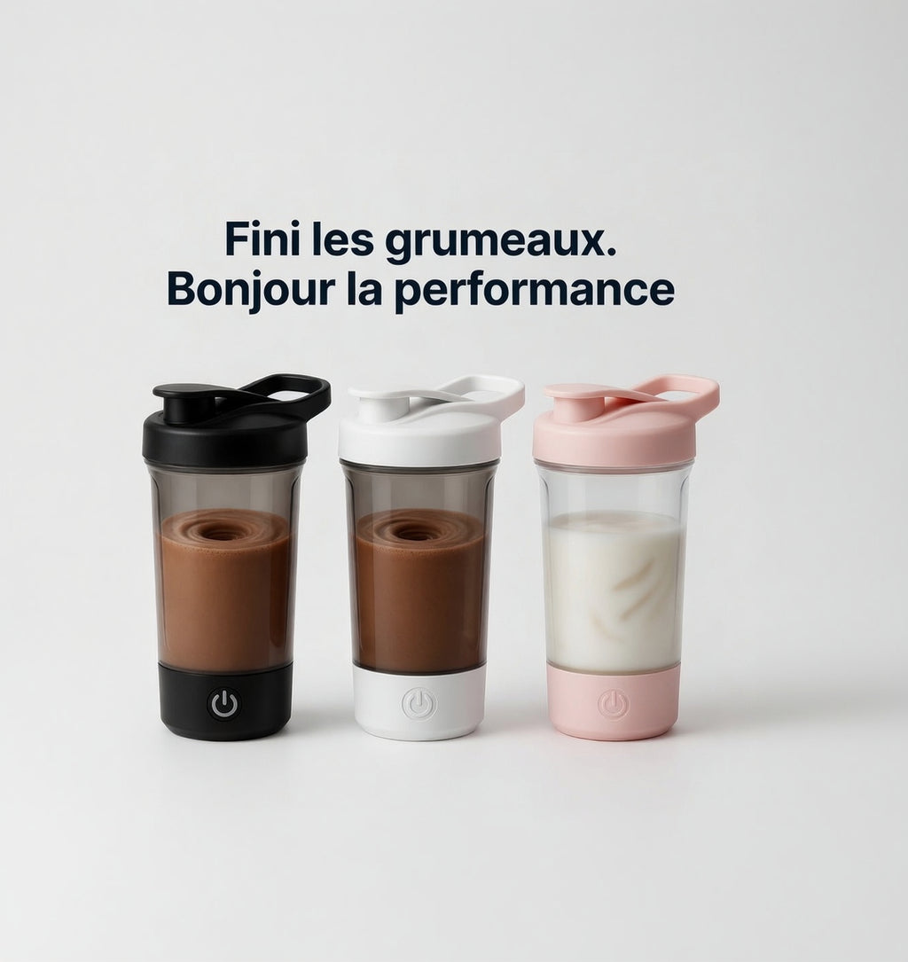 Shaker Électrique Pro — Mélange Automatique 650ml
